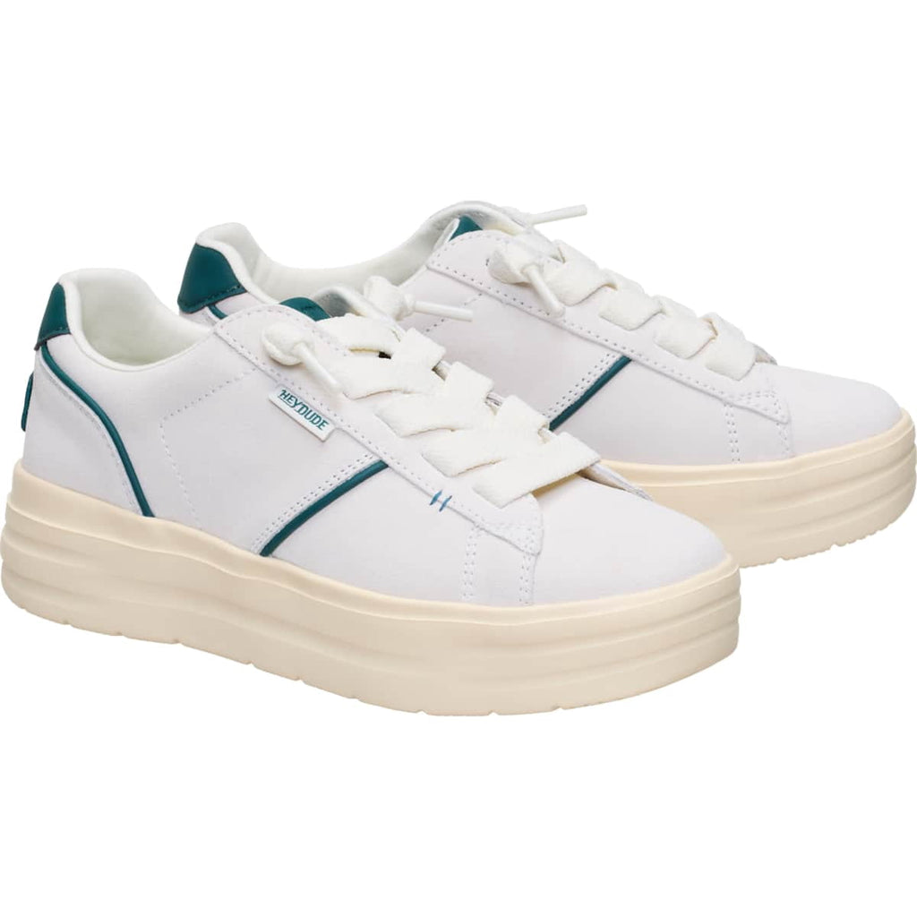 HEYDUDE Women Karina DBL Duo Suede, Pale Lilac/Multi, 9