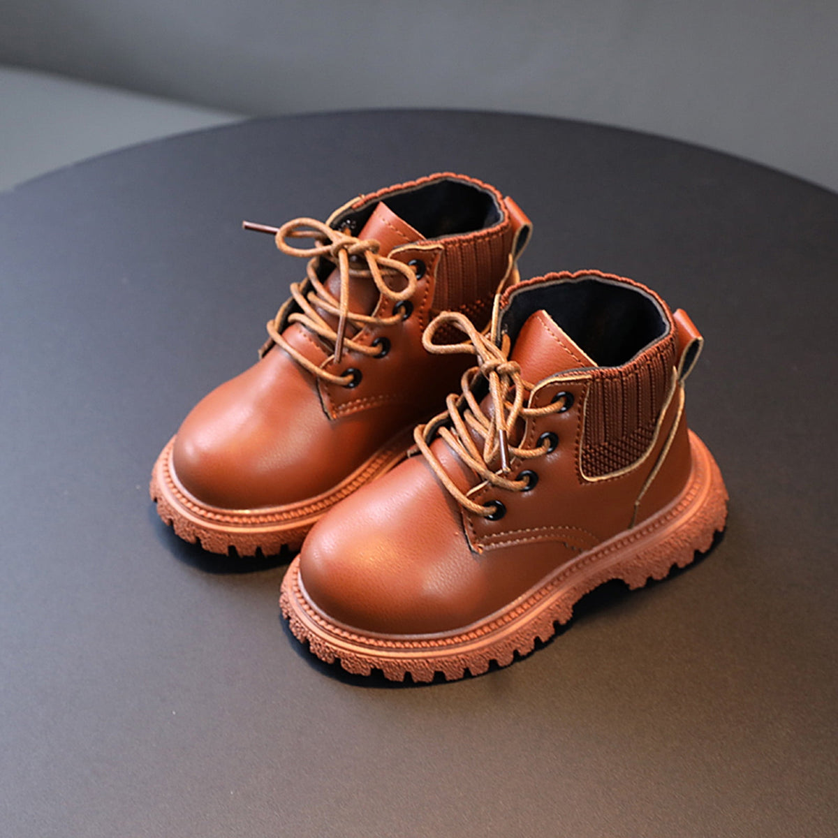 Boots Gift for Boys Girls Ankle Boots Lace Up Work Boot Booties for Little/Big Kids Save Big