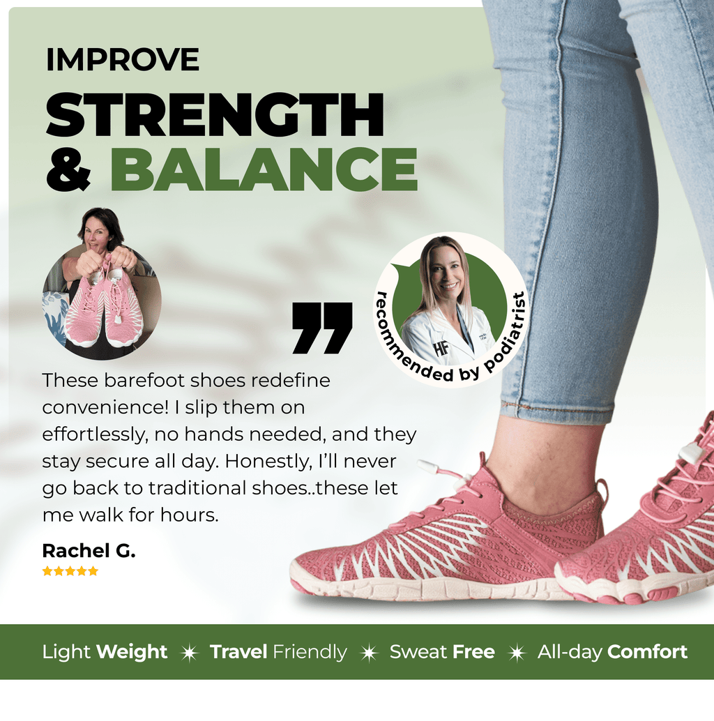 Hike Footwear HF Signature Barefoot Shoes for Women Men | Wide Toe Box | Zero Drop | Minimalist Walking Hiking Shoes | Lightweight Comfortable