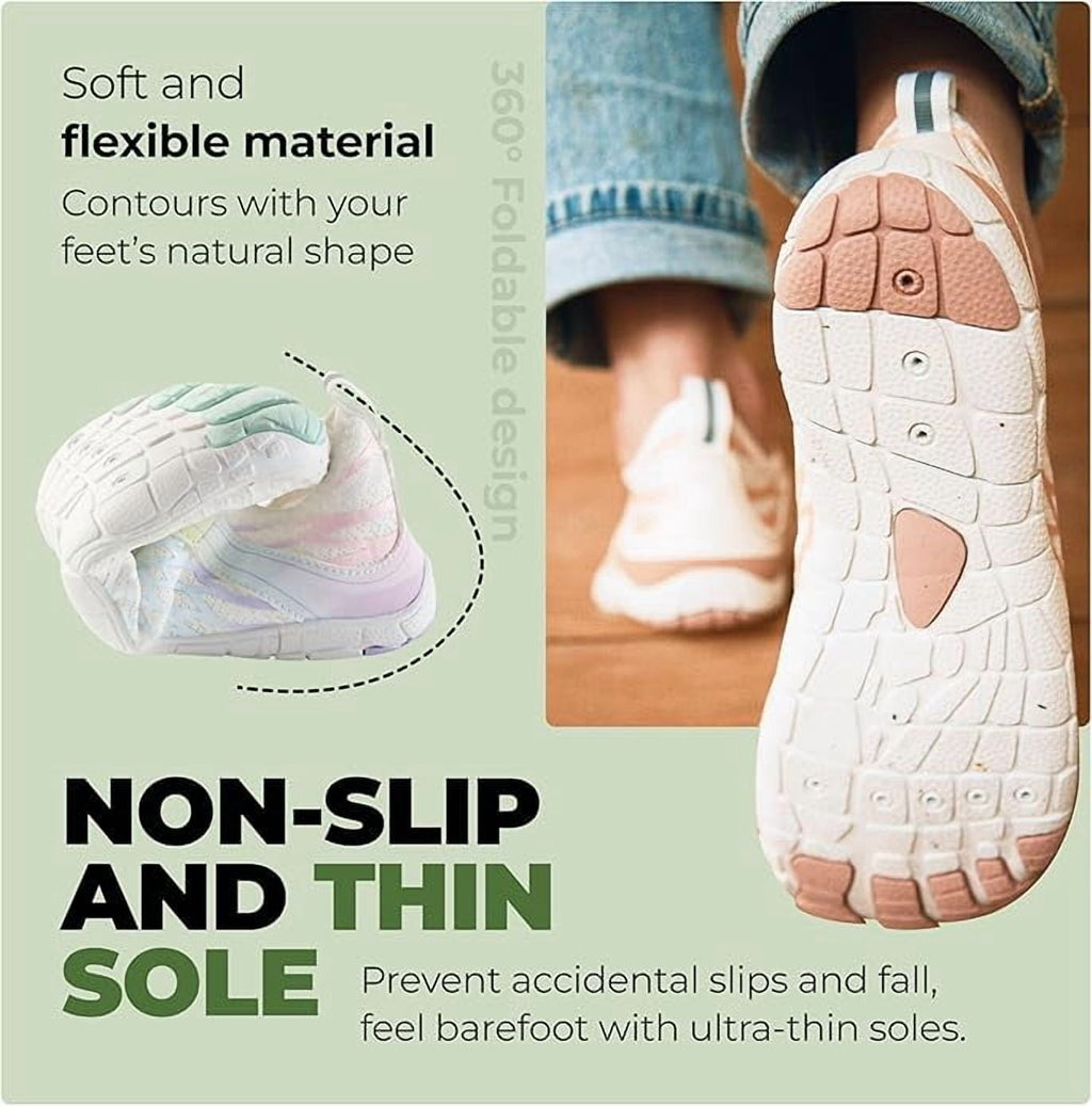 Hike Footwear HF Signature Barefoot Shoes for Women Men | Wide Toe Box | Zero Drop | Minimalist Walking Hiking Shoes | Lightweight Comfortable